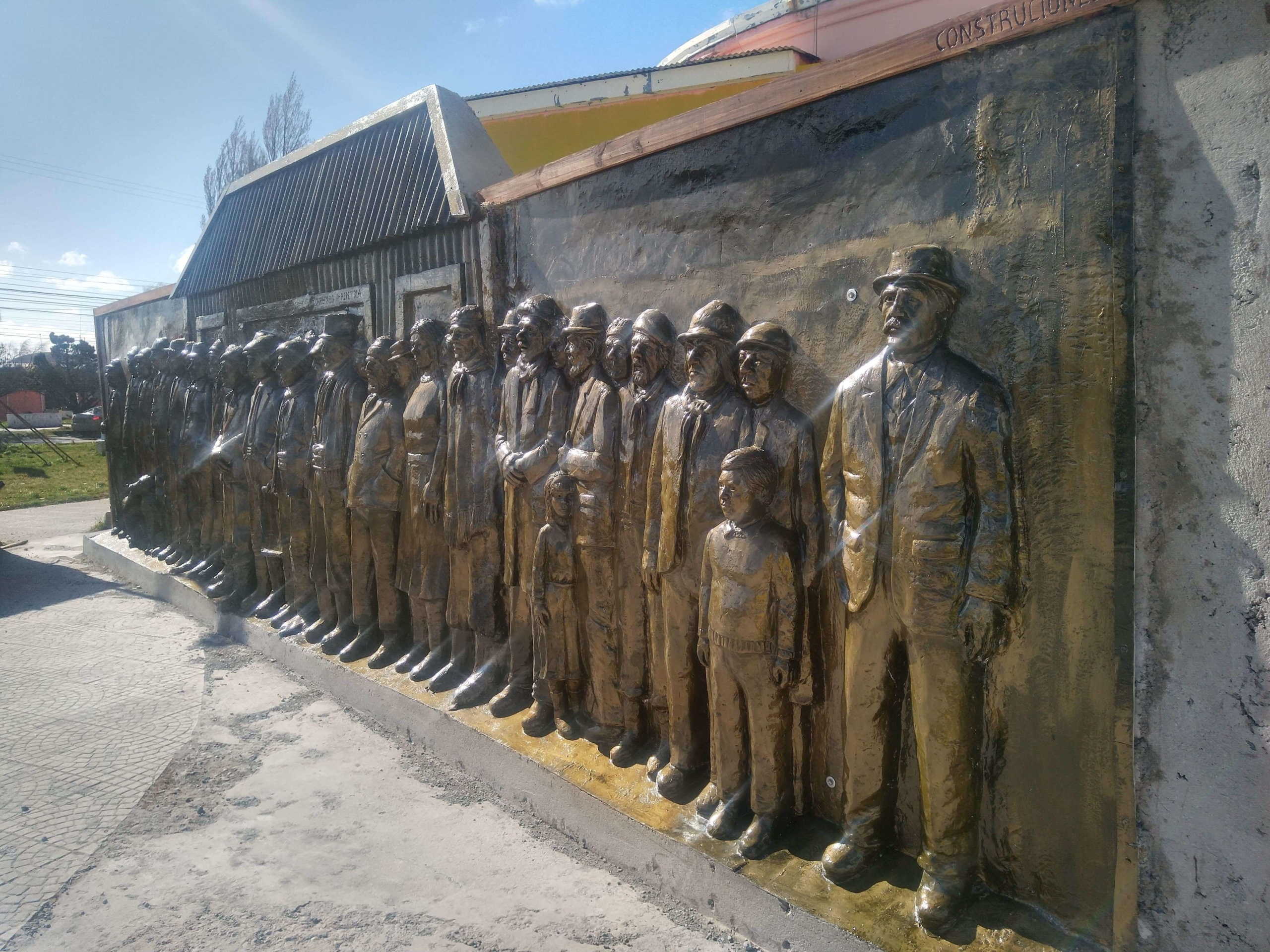 Monumento a los peones rurales de la Patagonia, 1920